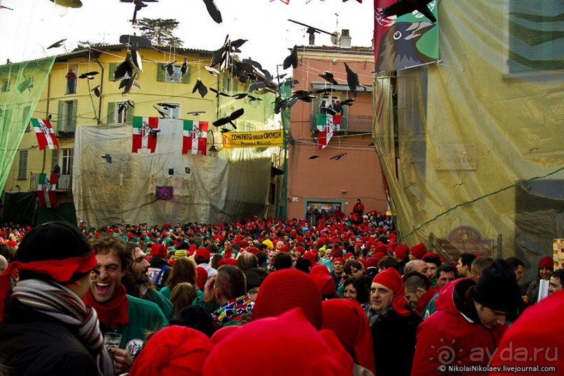 Апельсиновая бойня (Ivrea, Italy)
