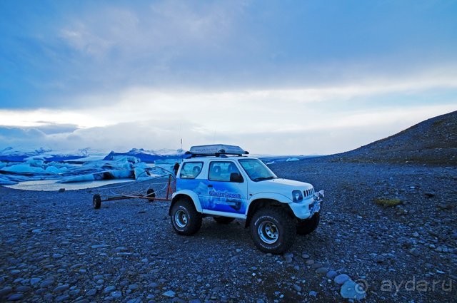 Альбом отзыва "«Открытие Исландии» часть 7: Ватна и Йоку (Vatnajökull, Iceland)"