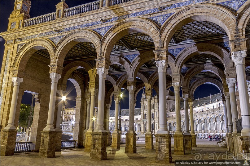 Севильская площадь Испании (Seville, Spain)