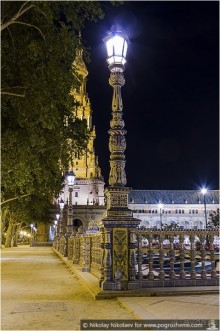 Севильская площадь Испании (Seville, Spain)