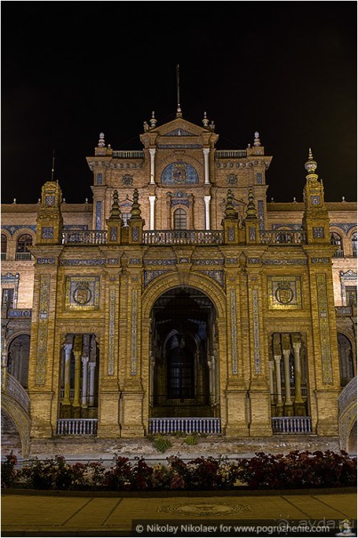 Севильская площадь Испании (Seville, Spain)