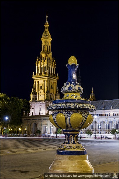Севильская площадь Испании (Seville, Spain)