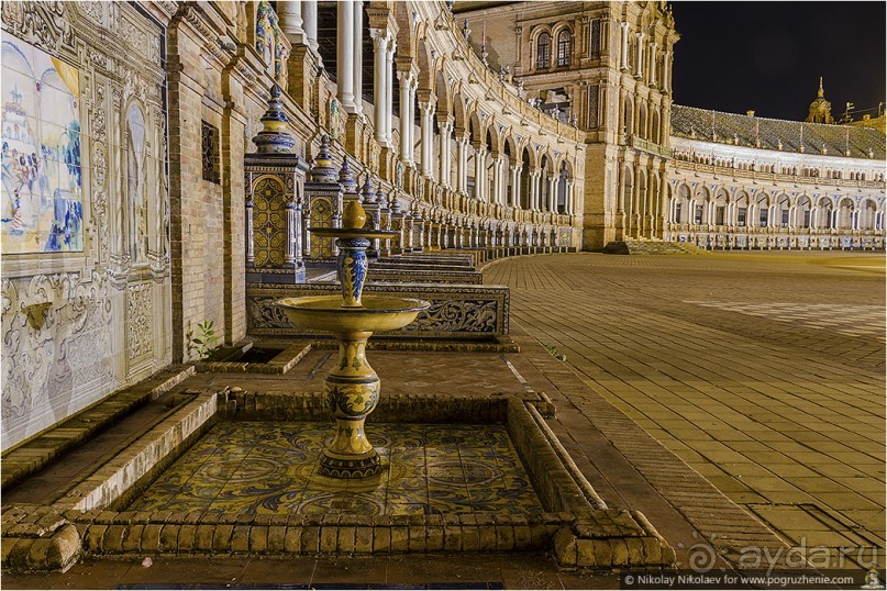 Севильская площадь Испании (Seville, Spain)