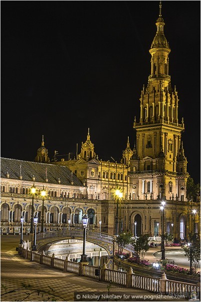 Севильская площадь Испании (Seville, Spain)