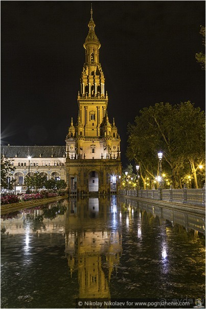 Севильская площадь Испании (Seville, Spain)