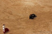 Коррида: вдесятером на одного (Pamplona, Spain)