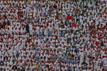 Коррида: вдесятером на одного (Pamplona, Spain)