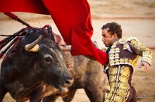 Коррида: вдесятером на одного (Pamplona, Spain)
