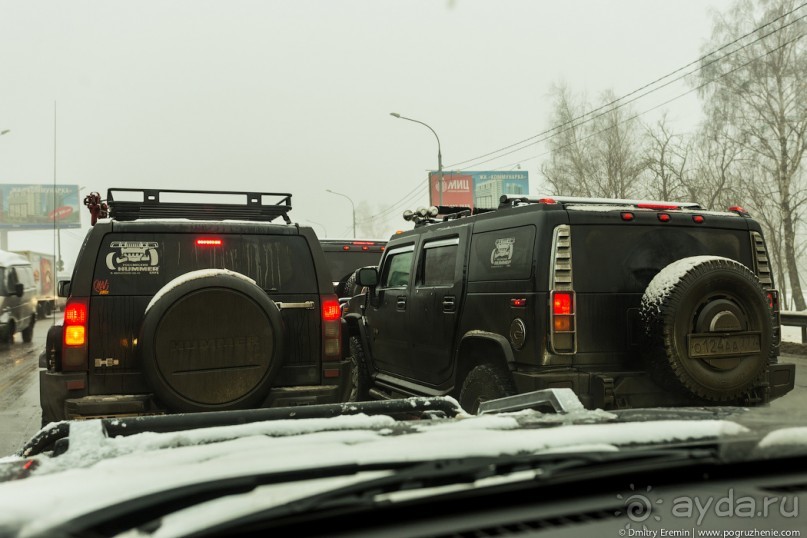 Укрощение Hummer’а: танцы на льду (Kommunarka, Russia)