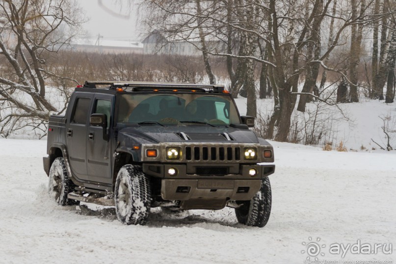 Укрощение Hummer’а: танцы на льду (Kommunarka, Russia)