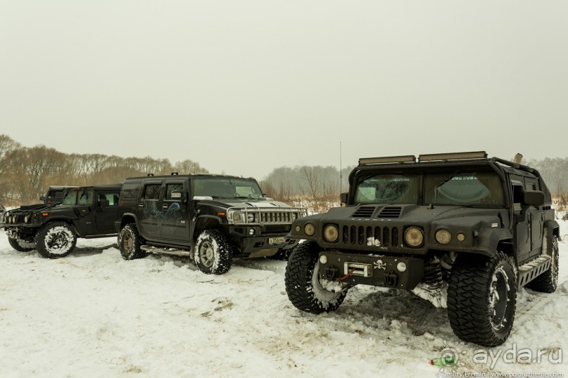 Укрощение Hummer’а: танцы на льду (Kommunarka, Russia)