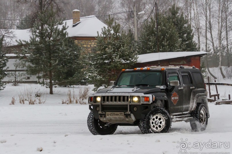 Укрощение Hummer’а: танцы на льду (Kommunarka, Russia)