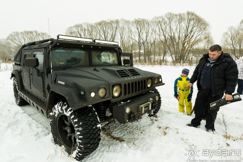 Укрощение Hummer’а: танцы на льду (Kommunarka, Russia)