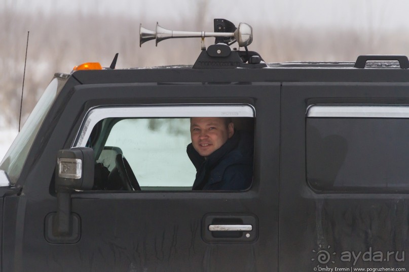 Укрощение Hummer’а: танцы на льду (Kommunarka, Russia)