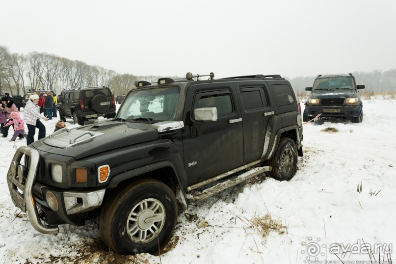 Укрощение Hummer’а: танцы на льду (Kommunarka, Russia)