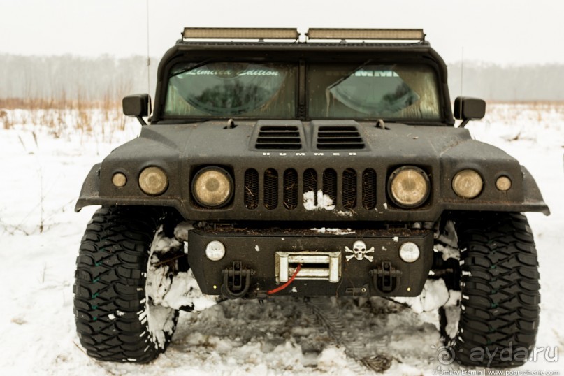 Укрощение Hummer’а: танцы на льду (Kommunarka, Russia)