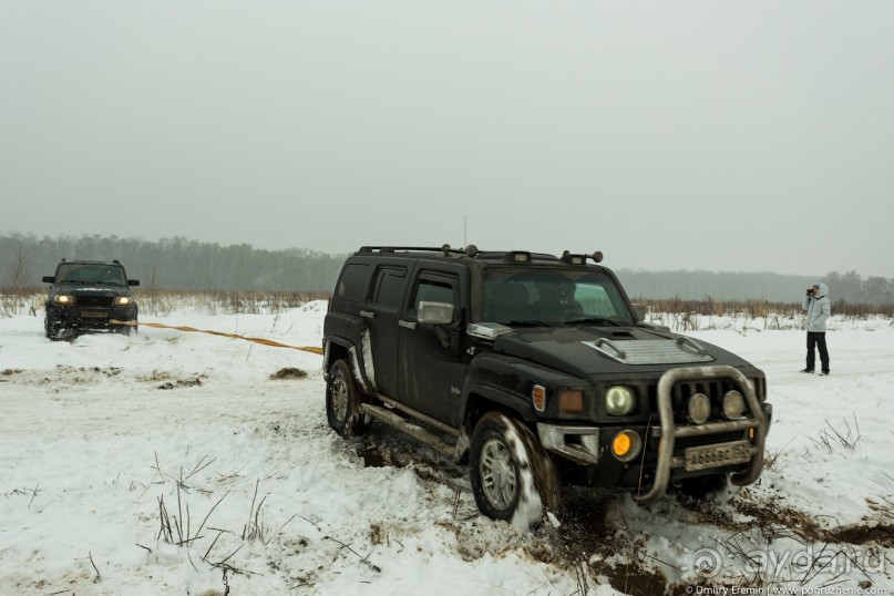 Укрощение Hummer’а: танцы на льду (Kommunarka, Russia)