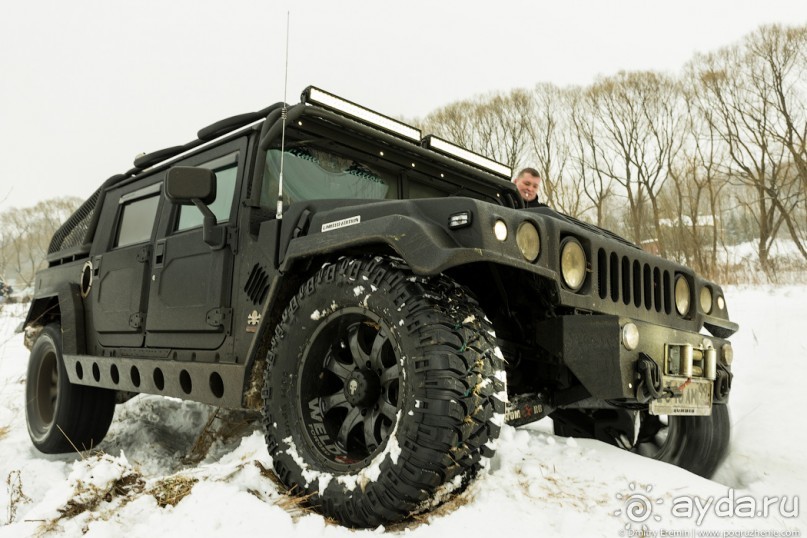 Укрощение Hummer’а: танцы на льду (Kommunarka, Russia)