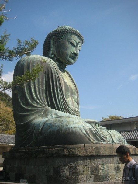 Япония.Большой Будда в Камакуре.