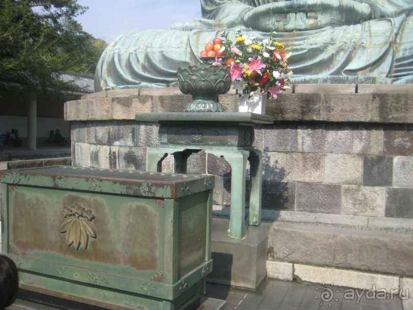 Япония.Большой Будда в Камакуре.