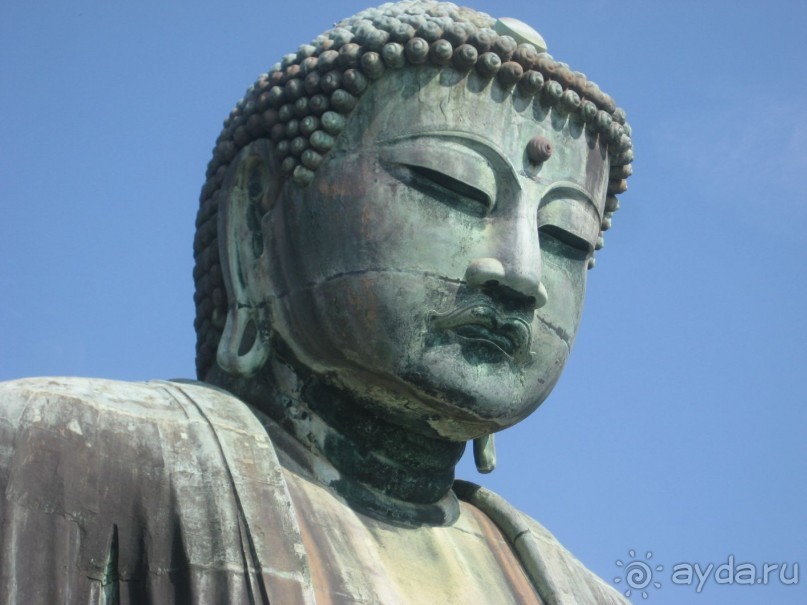 Япония.Большой Будда в Камакуре.