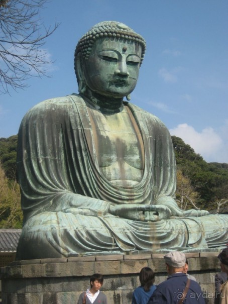 Япония.Большой Будда в Камакуре.