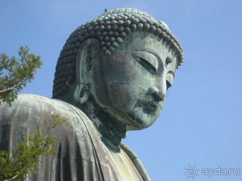 Япония.Большой Будда в Камакуре.