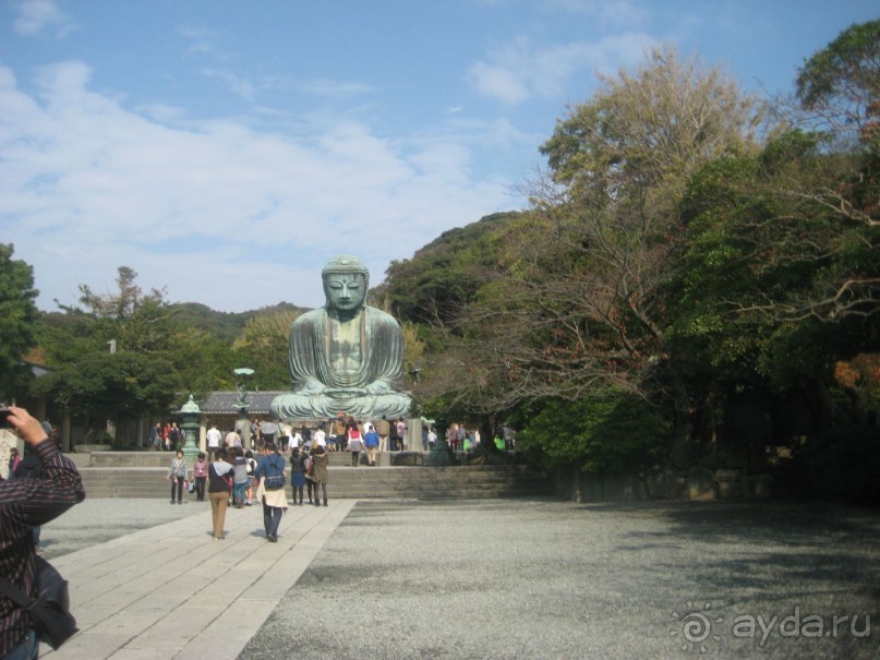 Япония.Большой Будда в Камакуре.