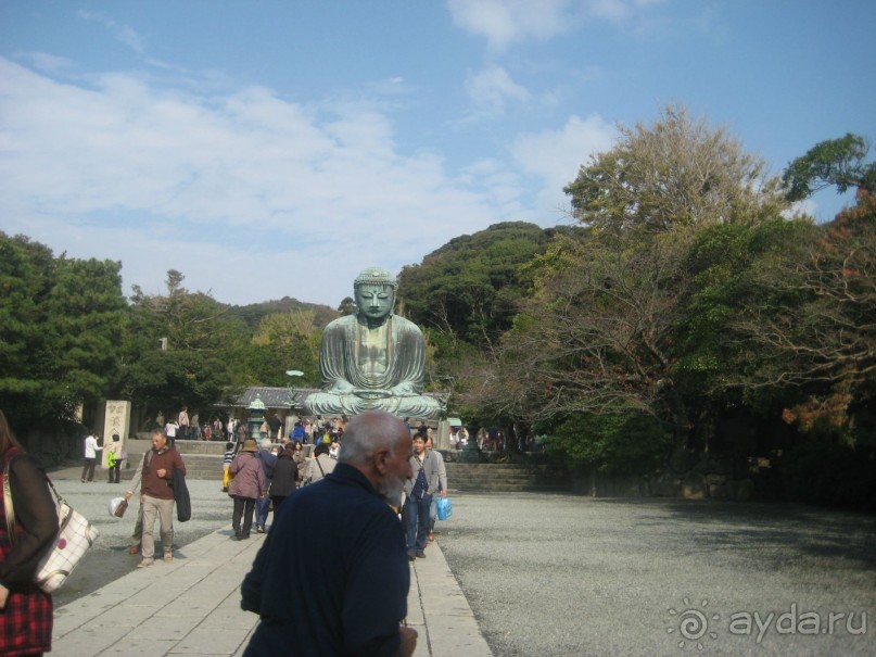 Япония.Большой Будда в Камакуре.