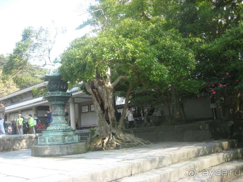 Япония.Большой Будда в Камакуре.