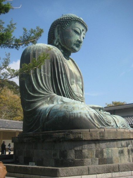 Япония.Большой Будда в Камакуре.