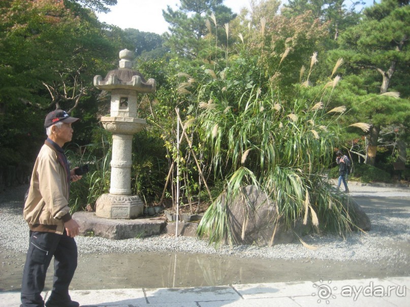 Япония.Большой Будда в Камакуре.