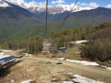 Горнолыжный курорт не в горнолыжный сезон