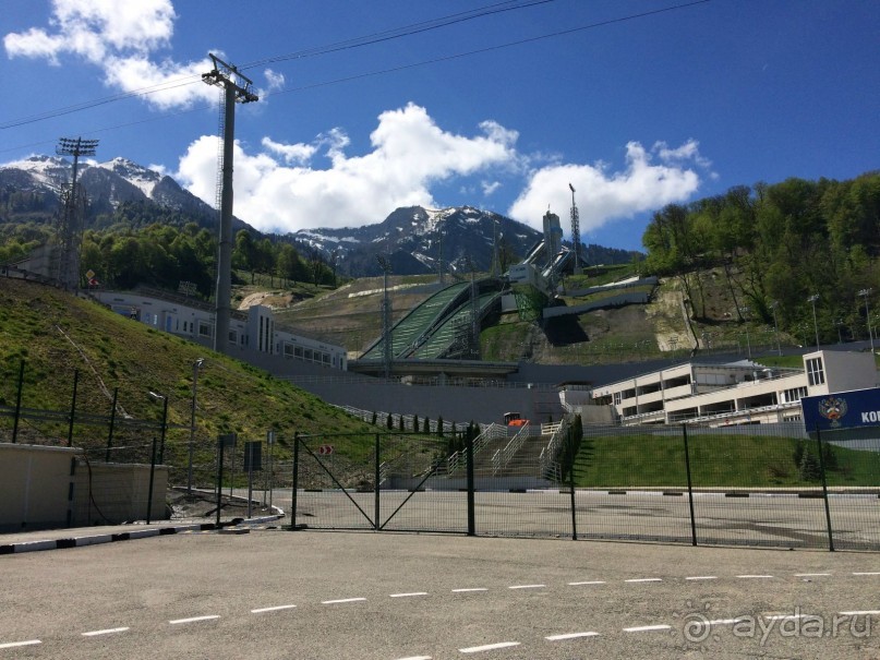 Горнолыжный курорт не в горнолыжный сезон