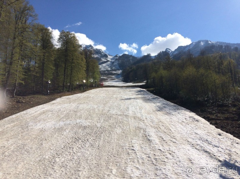 Горнолыжный курорт не в горнолыжный сезон