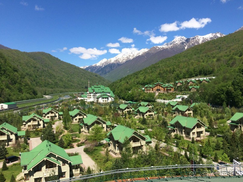 Горнолыжный курорт не в горнолыжный сезон