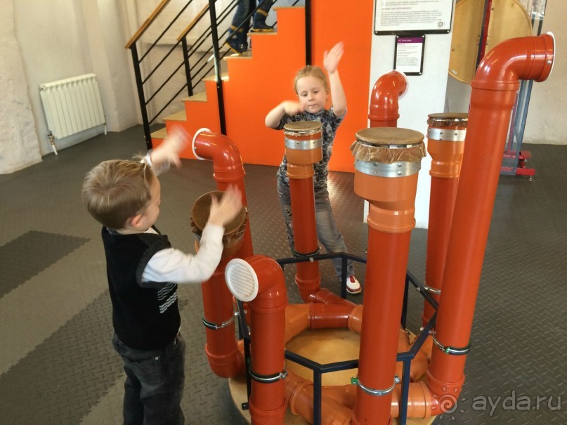 Музей занимательных наук Экспериментаниум с дошколятами. Родители выжили :)