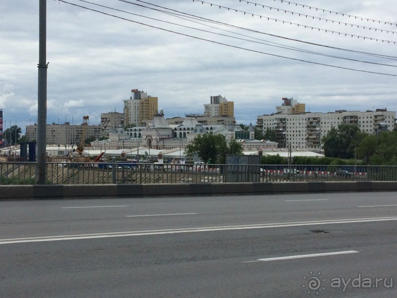 Нижегородская ярмарка с Канавинского моста