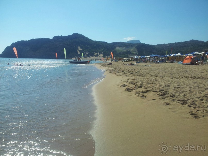 Пляж Тсамбика справа