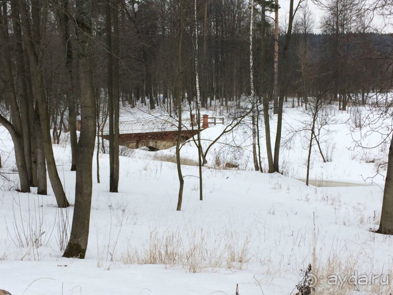 Мост, ведущий к Скиту Патриарха Никона