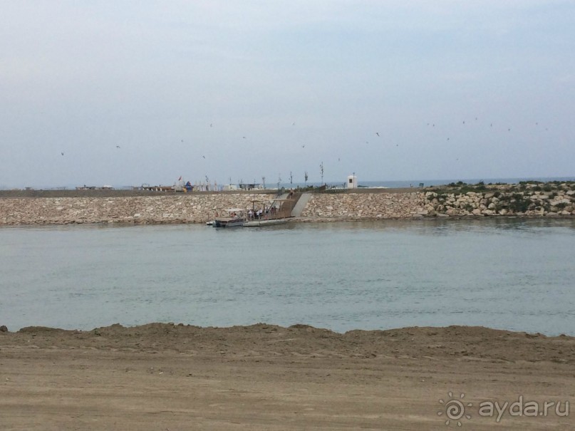 Пирс на "пляжной" стороне