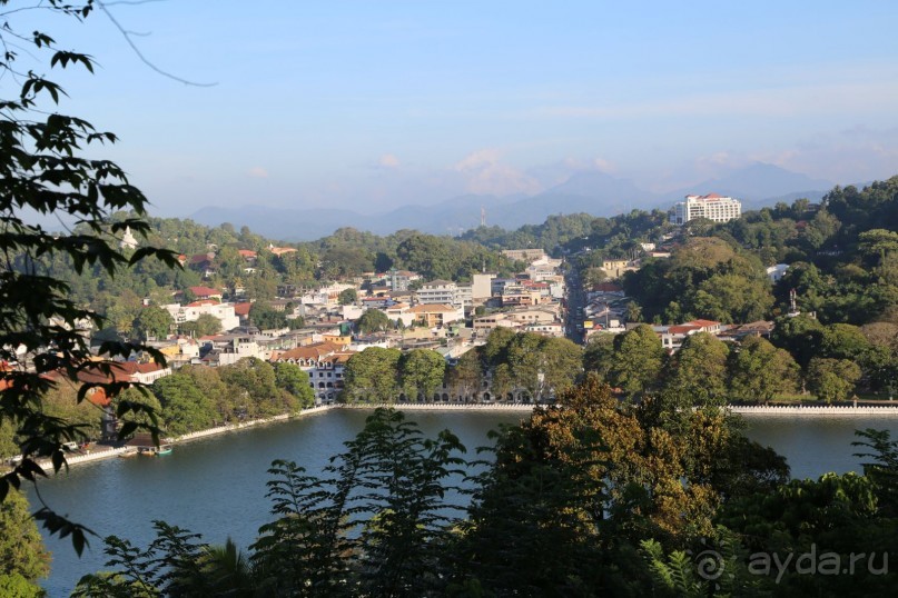 Таким предстал перед нами Канди в 7 утра. Не смотря на все тяготы продолжительного трансфера. А наш фотограф всегда начеку.