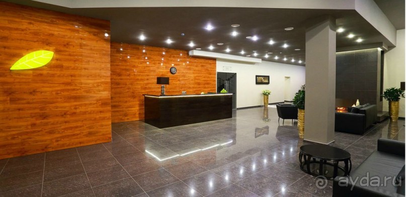 Роскошный отель с необычным дизайном интерьера