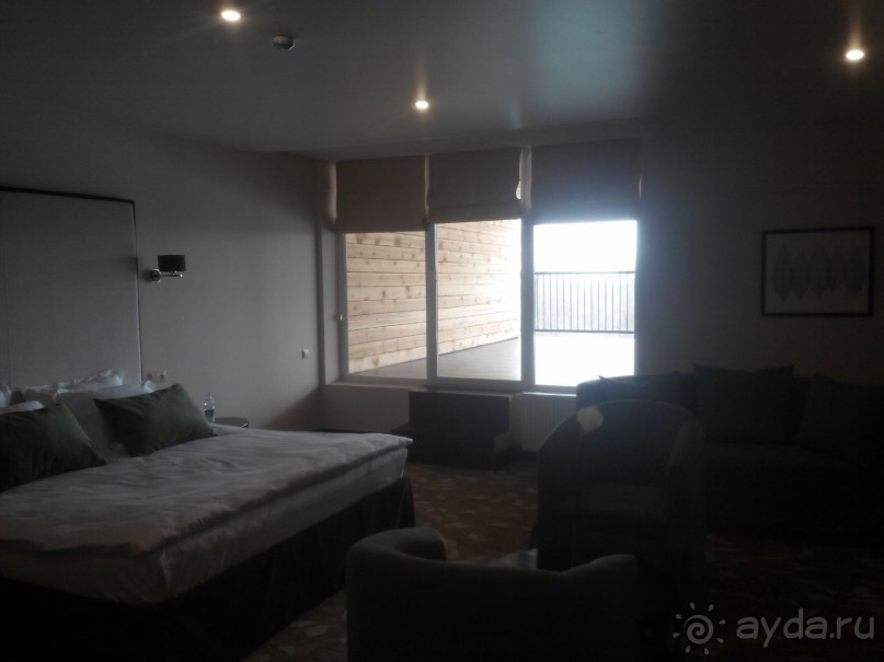 Роскошный отель с необычным дизайном интерьера