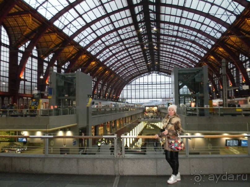 Жд вокзал Антверпена