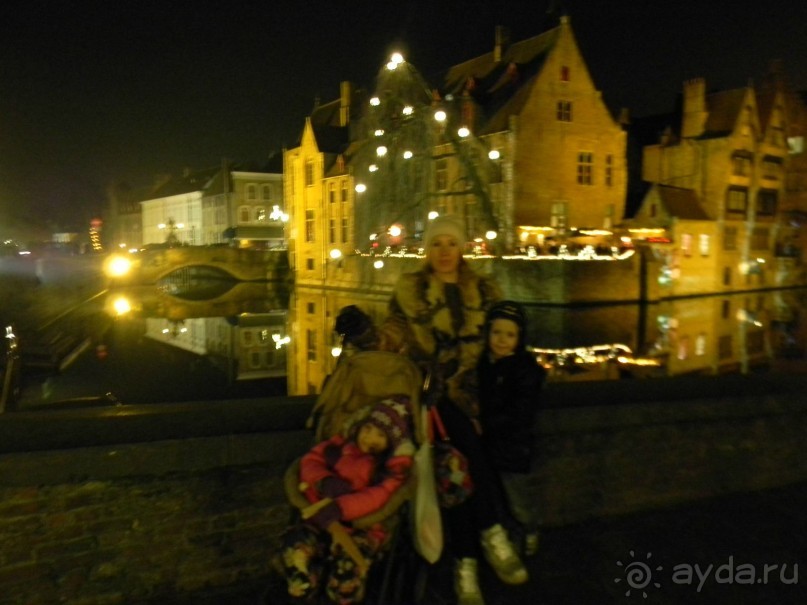 Самый фотографируемый вид Брюгге