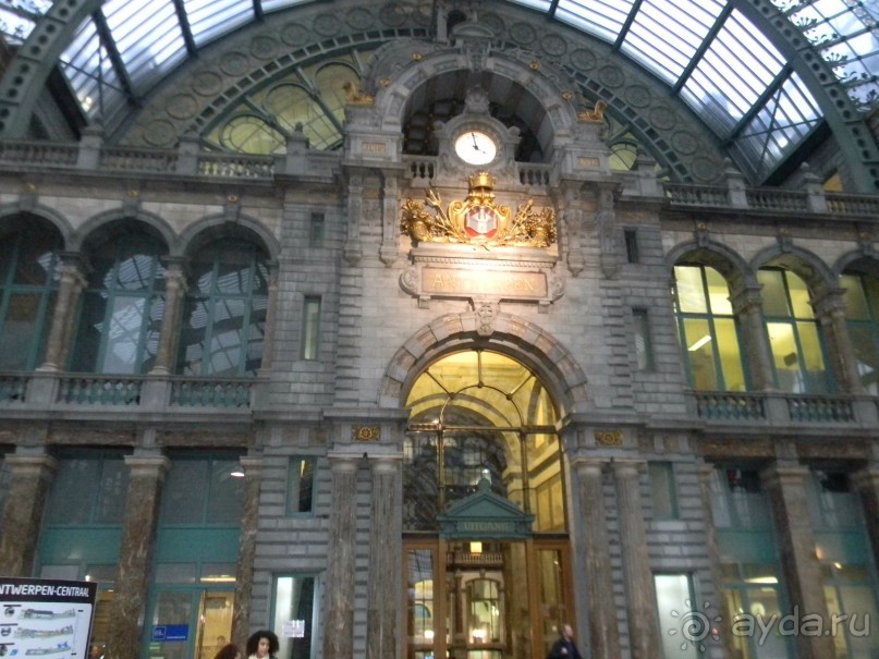 Жд вокзал Антверпена