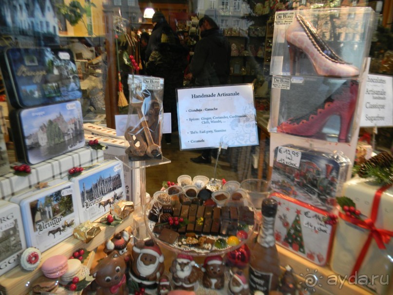 Магазин шоколада на площади Бург