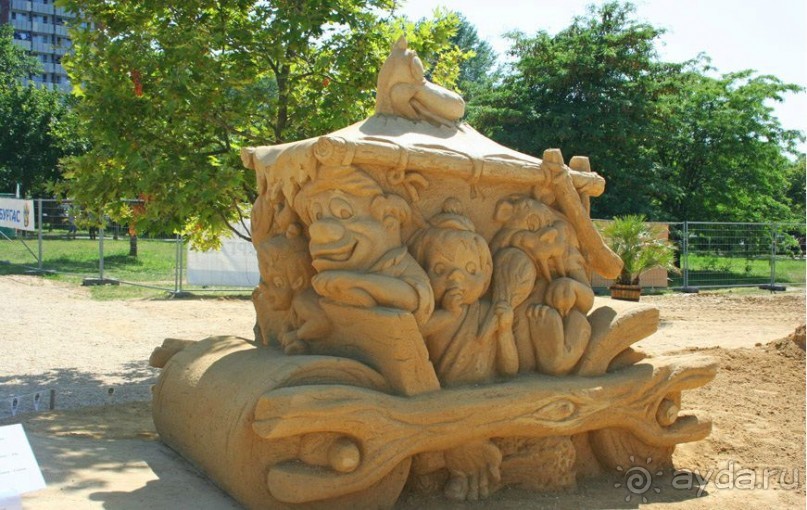 Фестиваль песчаных скульптур Бургас