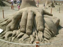 Фестиваль песчаных скульптур Бургас